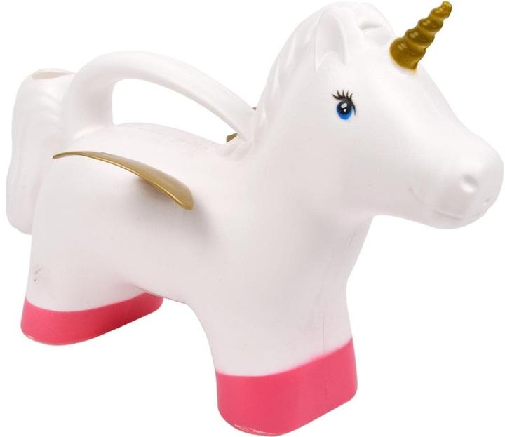 Esschert Design Watering Can Unicorn 1.7 l, Gold Pink White (1.70 l)