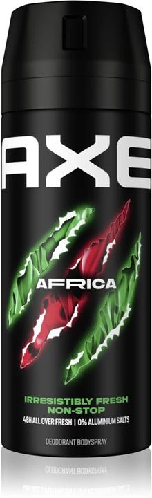 Actual product image AXE Africa spray deodorant for men 150ml (Spray, 150 ml)