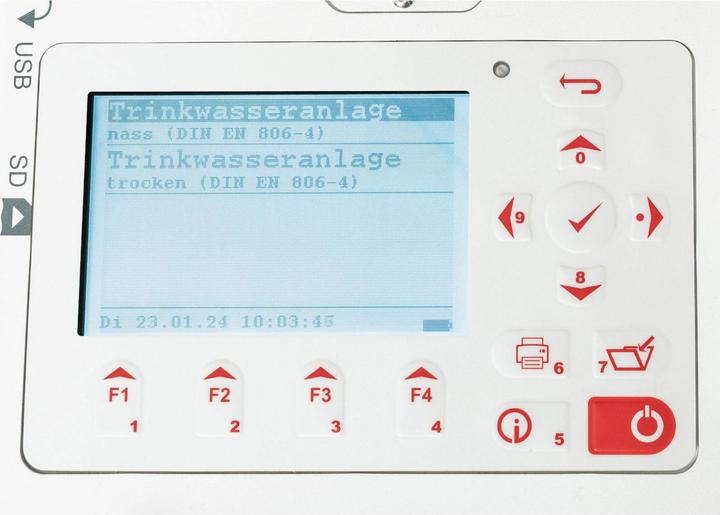 Produktbild Rothenberger Druck-/Leckmengenmessgerät ROTEST GW Professional Arbeitsbereich bis 20 bar