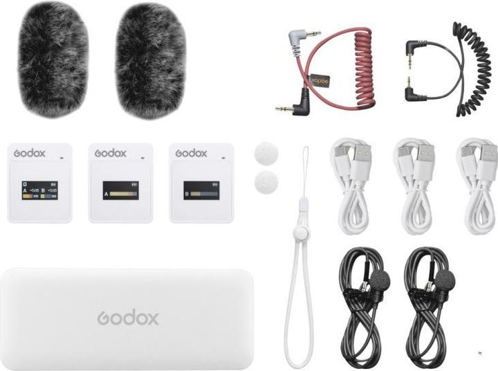 Actual product image Godox 2.4 GHz system bezprzewodowy MoveLink II M2 (biały)