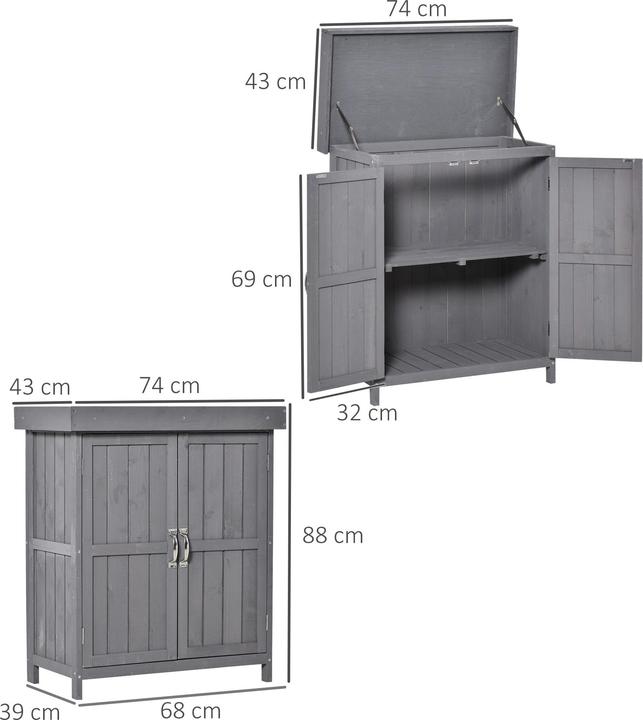 Produktbild Outsunny Geräteschrank