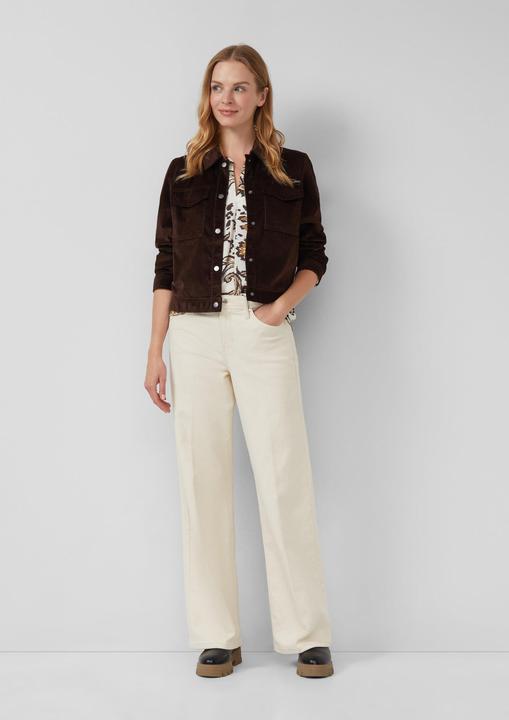 Immagine prodotto s.Oliver Bluse Strukturierte Viskosemix-Bluse mit All-over-Print (48)