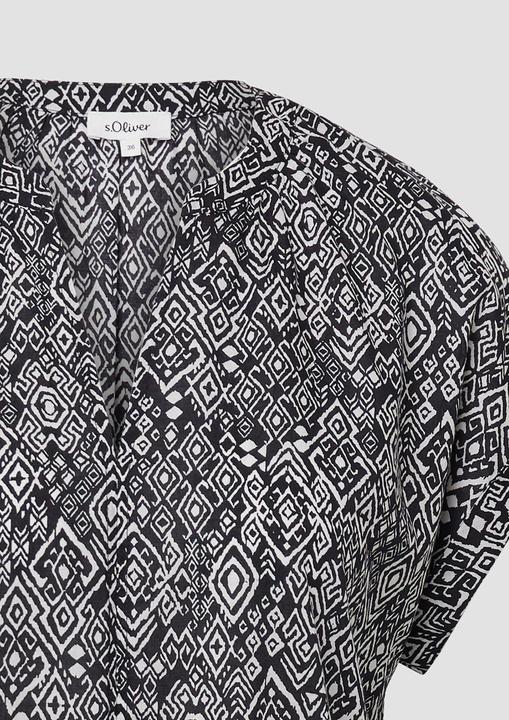 Immagine prodotto s.Oliver Bluse Leichte Baumwoll-Bluse mit All-over-Print (34)