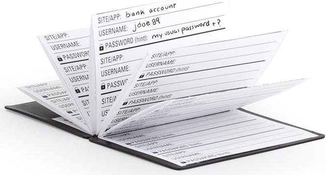 Produktbild Kikkerland Password Keeper Book (Kein Einband)