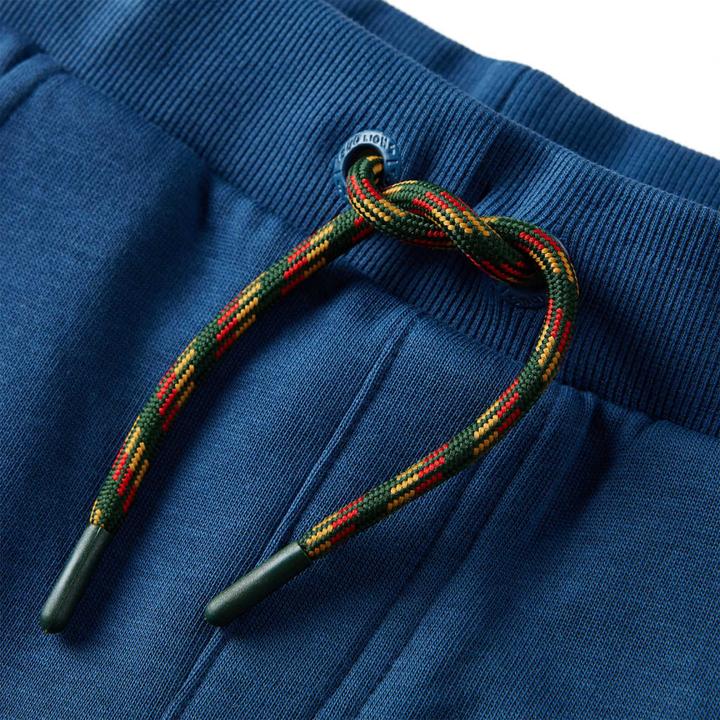 Produktbild vidaXL Kinder-Trainingshose Blau 104,Material: 50 % Baumwolle. 50 (104)