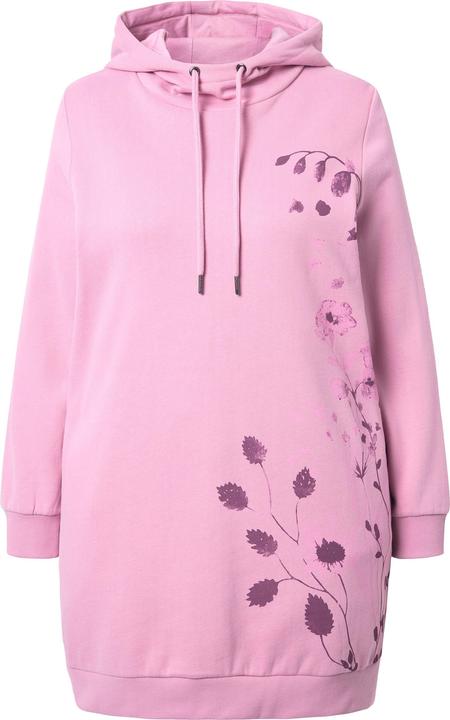 Produktbild Ulla Popken Hoodie, oversized, Gräser, Taschen, Langarm, Kapuzensweater (50, 52)