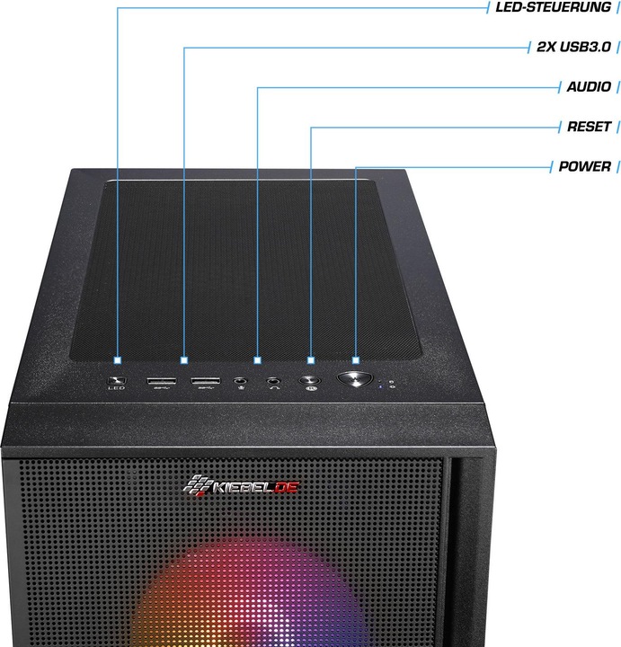 Produktbild Kiebel Viper V (AMD Ryzen 7 5700G, 32 GB, 1000 GB)