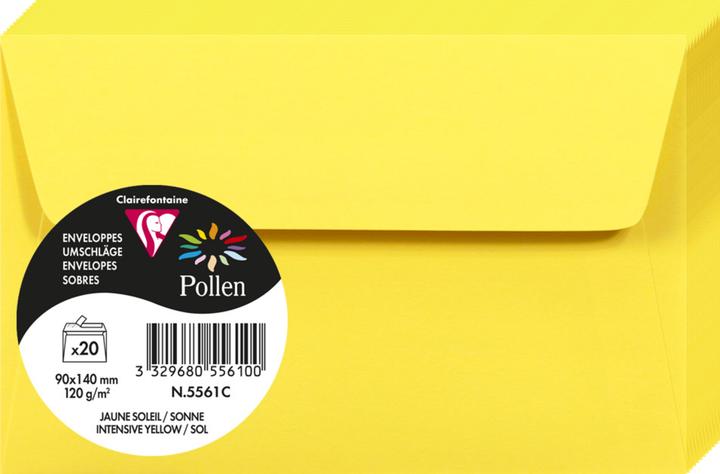 Produktbild Clairefontaine Umschläge (90 x 140 mm, 20x)