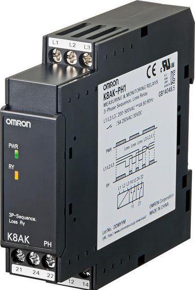 Omron Industrial Automation Monitoring relay 22.5mm DPDT