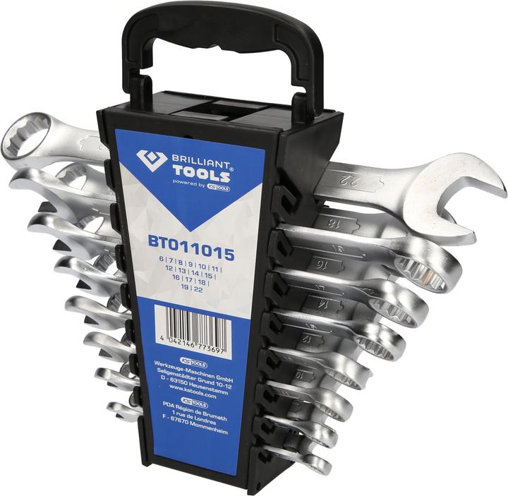 Actual product image Brilliant Tools Nadire (19 mm, 12 mm, 14 mm, 22 mm, 16 mm, 10 mm, 18 mm, 17 mm, 11 mm, 15 mm, 13 mm)