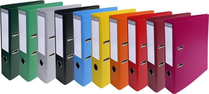 Blue, Bordeaux red, Fuchsia, Grey, Yellow, Black, Orange, Red, Green, Dark green