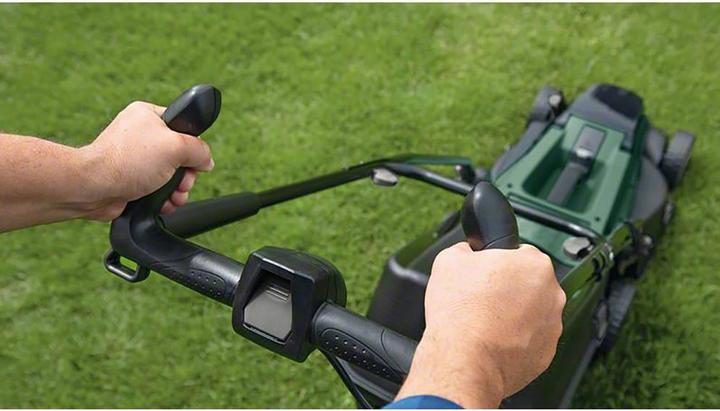 Image du produit Bosch Home & Garden EasyRotak 36-550 (2x2,0Ah) + gants (Fonctionnement sur batterie)