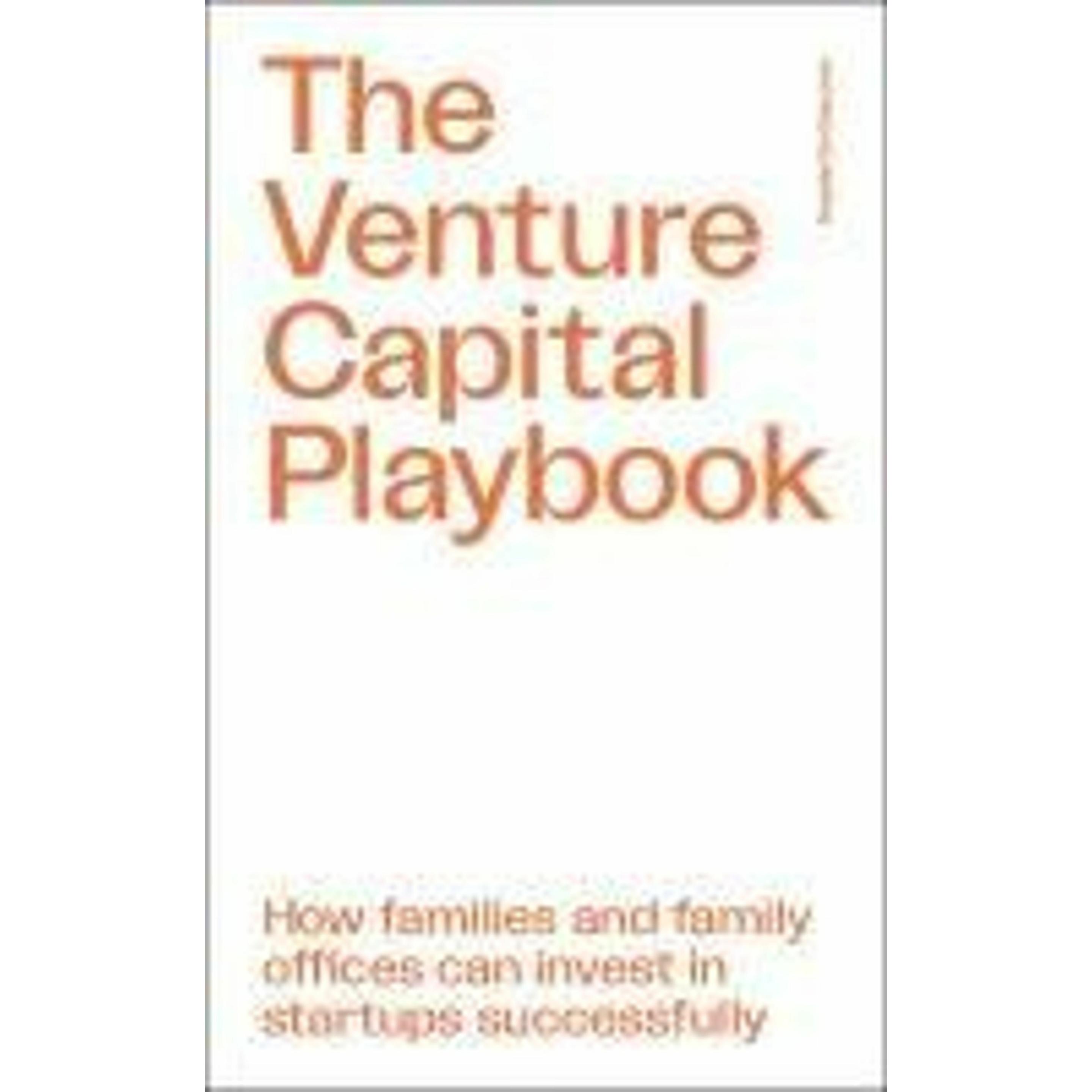 Thumbnail - The Venture Capital Playbook, Fachbücher von Angela De Giacomo