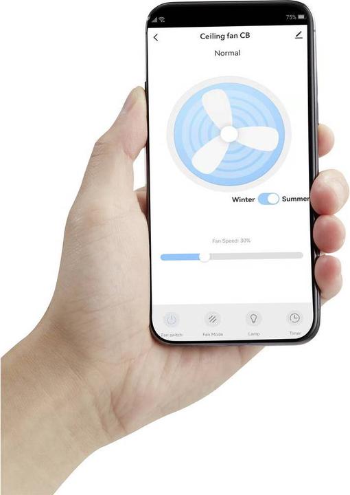Actual product image Sygonix Smart Ceiling Ventialator 36W