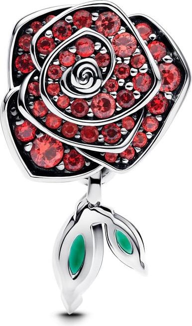 Produktbild Pandora Sparkling Rose in Bloom Charm (Sterling Silber 925)