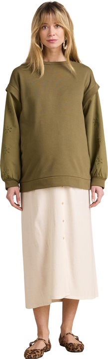 Actual product image Envie de Fraise Umstands-Sweatshirt mit Materialmix (W32/L34)