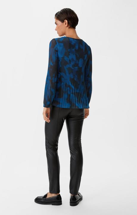 Actual product image Comma Bluse Chiffonbluse mit Plisseefalten (34)