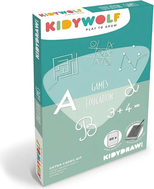Kidywolf Nachfüllpack Spiele zu Designtafel