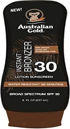 Image du produit Australian Gold Lotion avec agent bronzant (Lotion solaire, SPF 30, 237 ml)