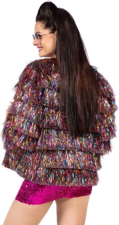 Produktbild Metamorph Lametta Disco Jacke bunt (L, XL)