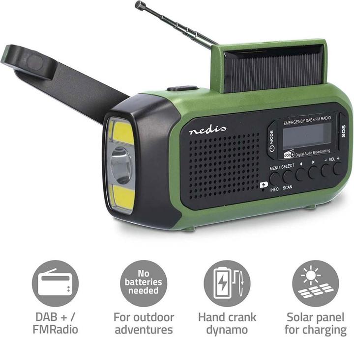 Produktbild Nedis Notfallradio (FM, DAB+)