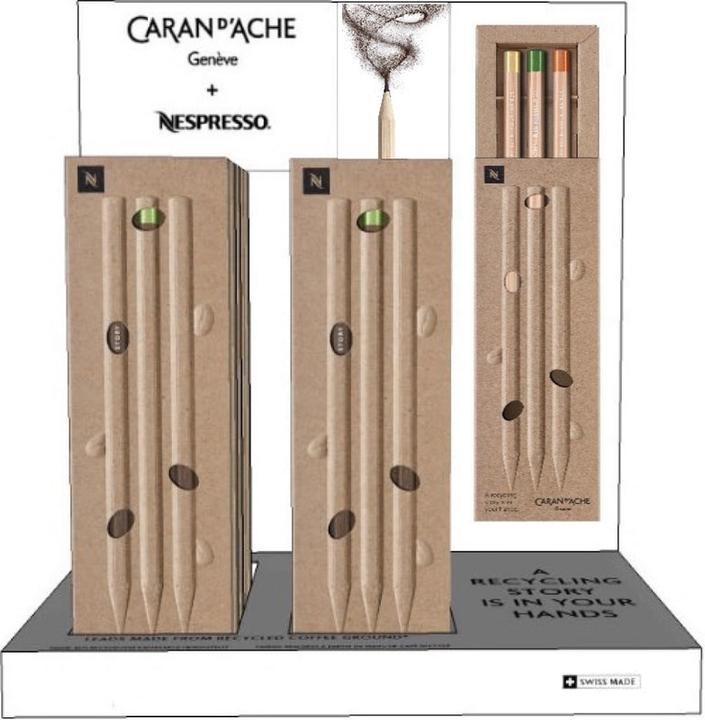 Actual product image Caran d'Ache Pencils Nespresso Edition 5 (3 mm, HB, 3x)