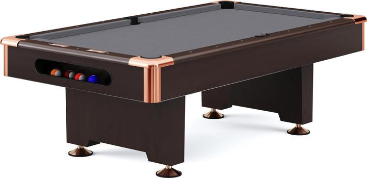 Produktbild Automaten Hoffmann Billardtisch Club Pro III Dekor Nussbaum (198 x 99 cm)