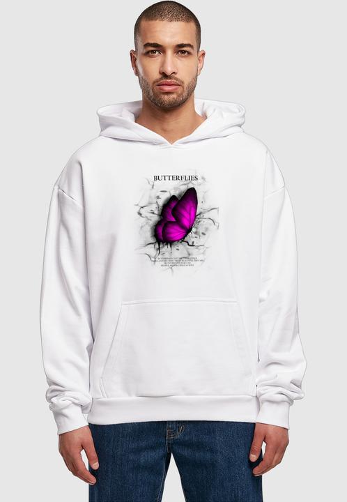 Produktbild Merchcode Butterflies Ultra Heavy Hoody - 177127 (L)