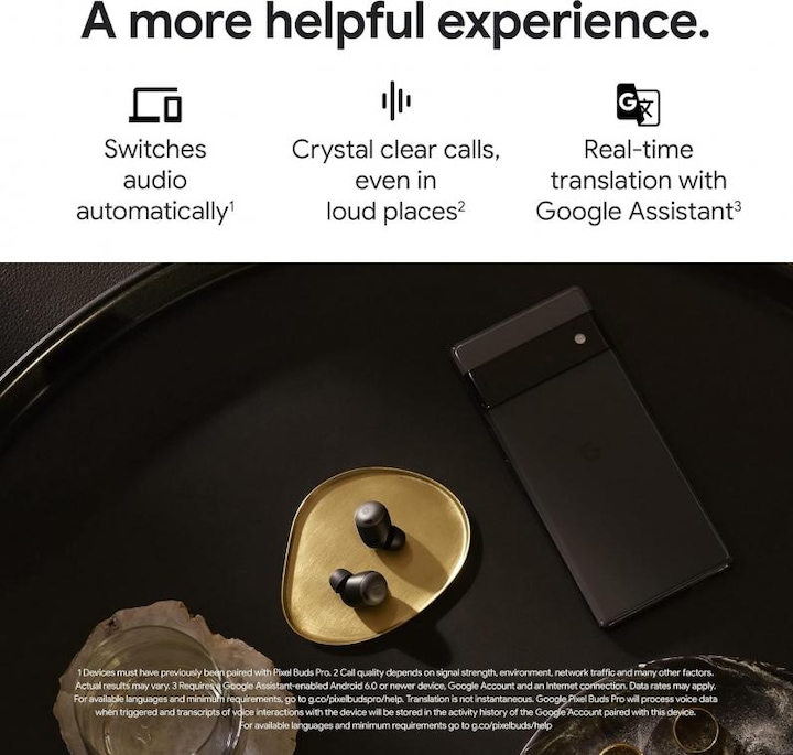 Produktbild Google Pixel Buds Pro (ANC, 7 h, Kabellos)