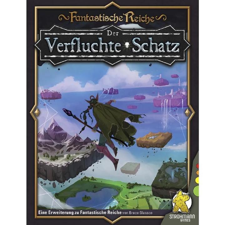 Produktbild Strohmann Games Fantastische Reiche - Der Verfluchte Schatz (Erweiterung) (Deutsch, 2 - 6 Spieler)