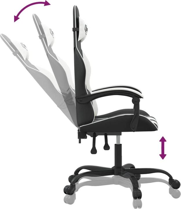 Image du produit vidaXL Gaming-Stuhl (44.50 - 54.50 cm)