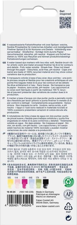Produktbild Faber-Castell Aqua Dual (6x)