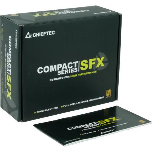 Thumbnail - Chieftec CSN-450C (450 W), PC Netzteil, Schwarz