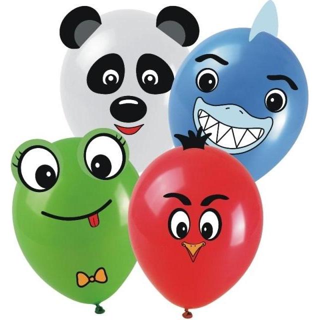 Arpex Tierballons zum Selbermachen, 4 Muster, 6 Stk (6 x) (47592039)