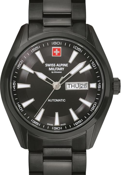 Produktbild Swiss Alpine Military 7090.2177 Automatik Herrenuhr 43mm 10ATM (Analoguhr, 43 mm)
