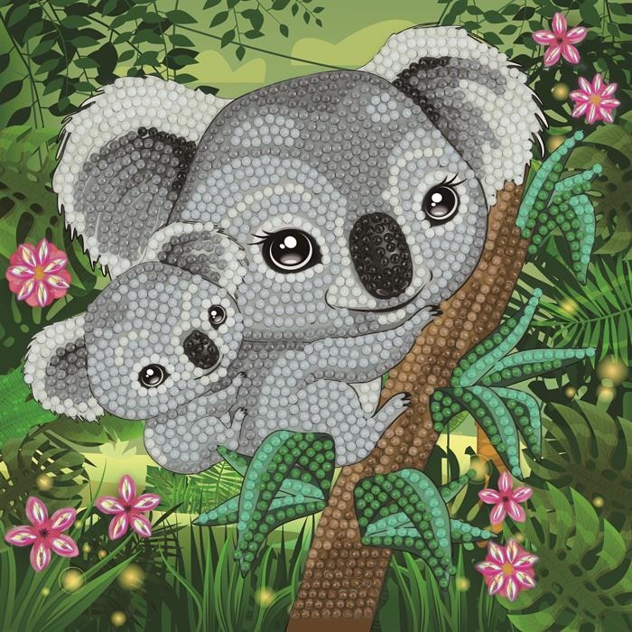 Immagine prodotto Craft Buddy Koala abbracci di cristallo carta d'arte