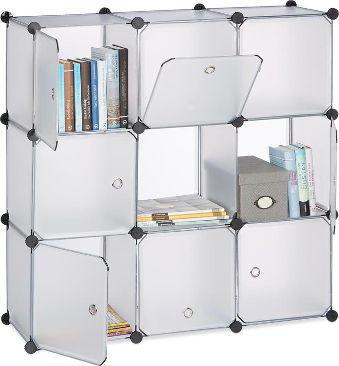 Relaxdays Shelving Unit with Doors