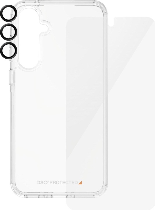 Image du produit PanzerGlass Bundle Ultra Wide FIt Glass + Case + Lens (1 pièce(s), Samsung Galaxy A55, Samsung Galaxy A54 5G)