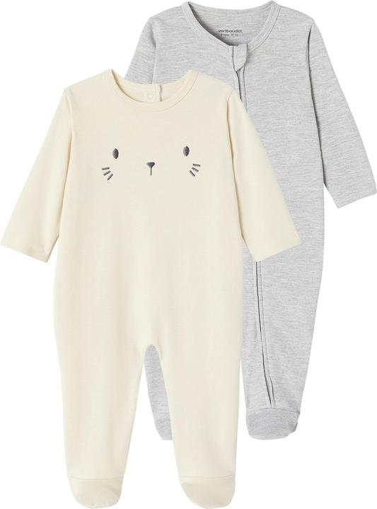 Produktbild Vertbaudet 2er-Pack Baby Strampler aus Interlock-Jersey (74)