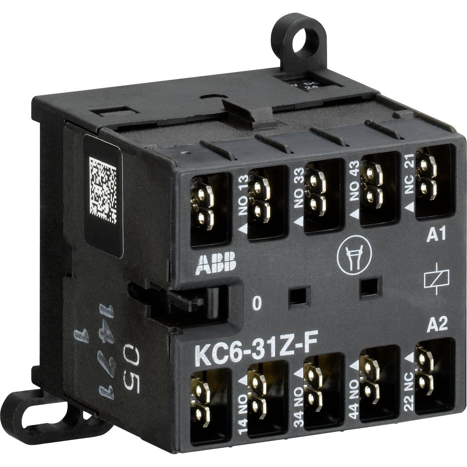 ABB KC6-31Z-F-2.4-51 Kleinhilfsschütz 17-32VDC GJH1213003R5311, Relais