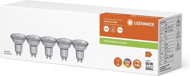 Produktbild Ledvance LED-Lampenset (GU10, 350 lm, 1x)