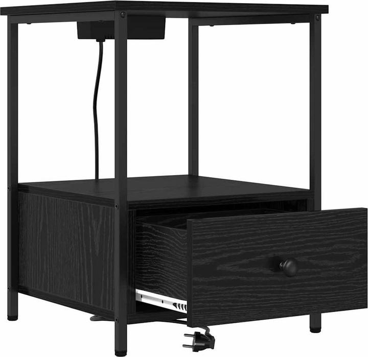 Actual product image vidaXL Bedside table (41 x 41 x 56 cm)