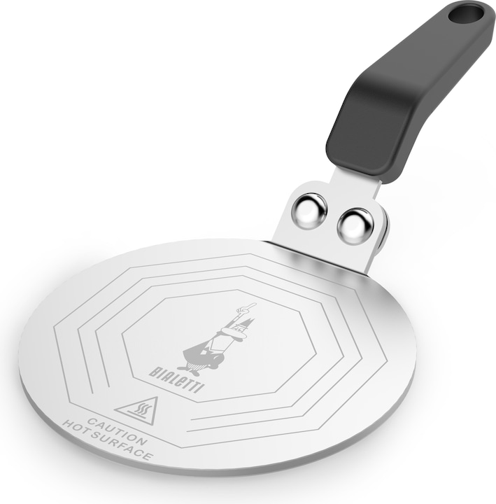 Bialetti Induplate Adapter für Induktion (13 cm, Metal)