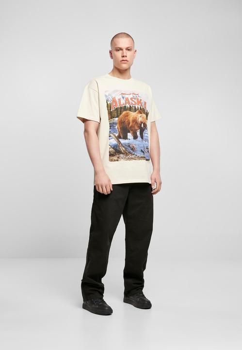 Actual product image Urban Classics Alaska Vintage Oversize Tee - 12655 (4XL)