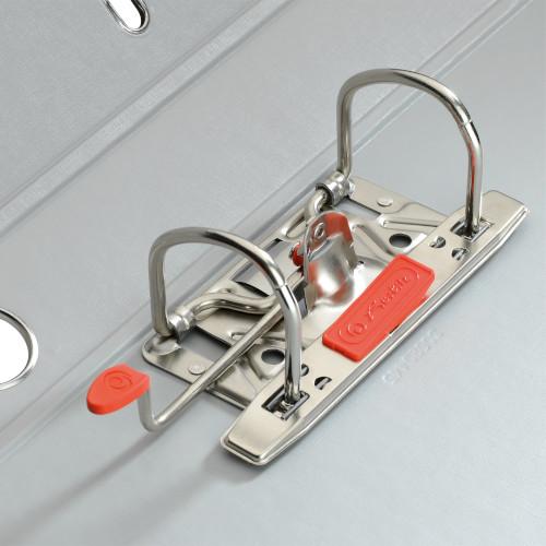 Produktbild Herlitz Ordner maX.file protect plus, Rückenbr.: 50 mm, grau DIN A4, Voll-PP-Kunststoffbezug, Kantenschutz (A4, 50 mm, 1 Stück)