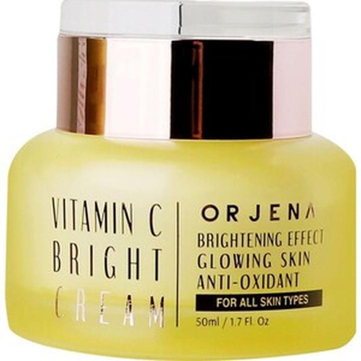 NoName Vitamin C Bright Cream Aufhellende Wirkung Glowing Skin Anti-Oxidant For All Skin Types 500ml (500 ml, Tagescreme)