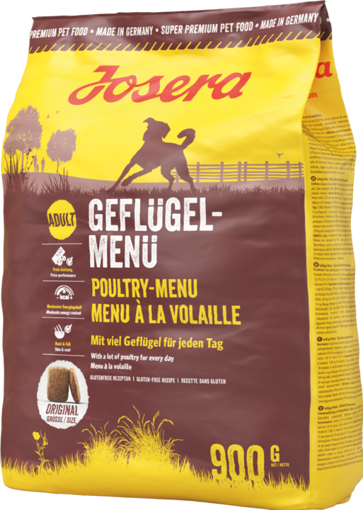 Produktbild Josera Geflügel-Menü (Adult, 1 Stk., 906 g)