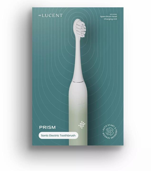 Productafbeelding Be Lucent Prism Sonic Electric Toothbrush Mint = 7350147430004