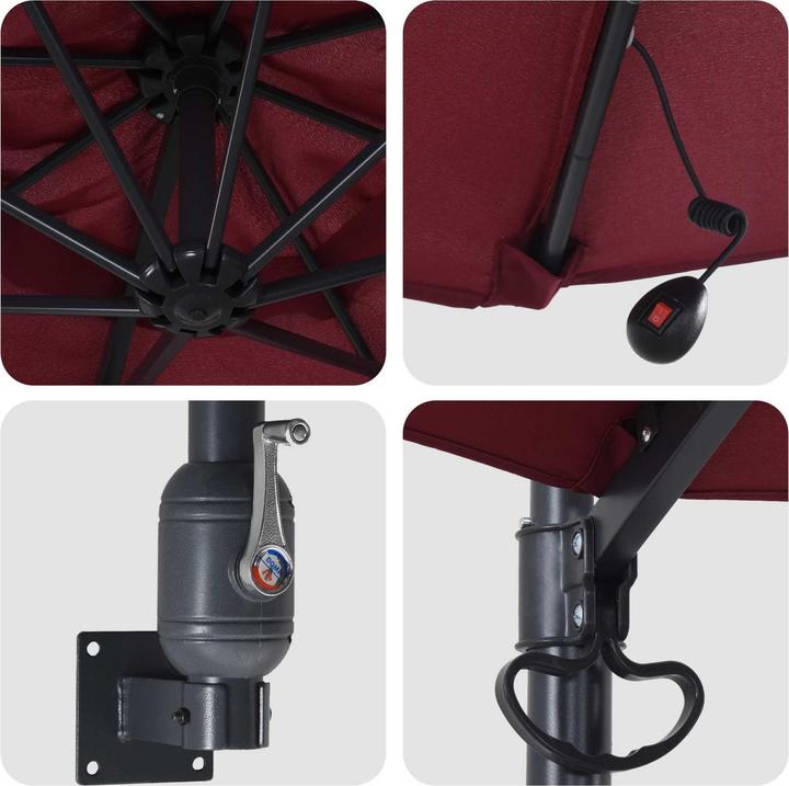 Image du produit vidaXL Garten-Sonnenschirm (2.48 m)
