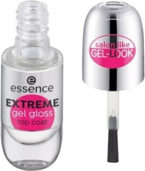 Actual product image essence EXTREME gel gloss top coat (Transparent, Top coat)